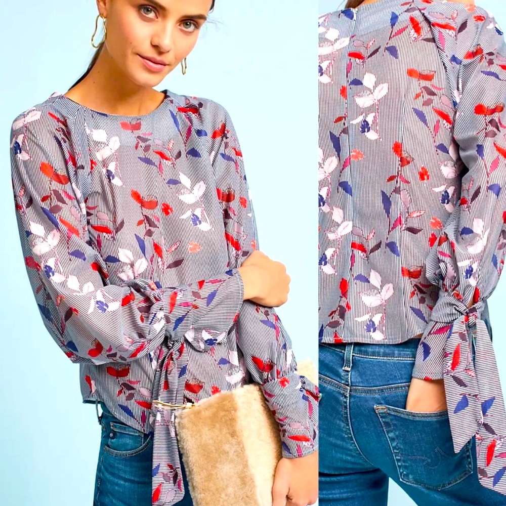 Anthropologie Eva Franco Claremont Printed Top
